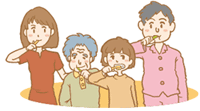 歯磨きイラスト