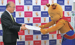 就職フェア会場のようす