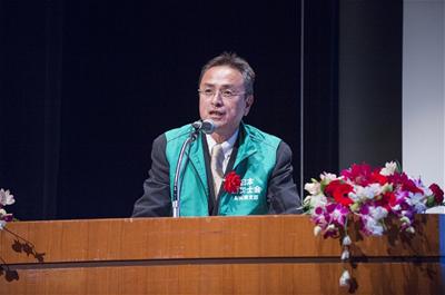 日本防災士会奈良県支部 植村真吉さん発表