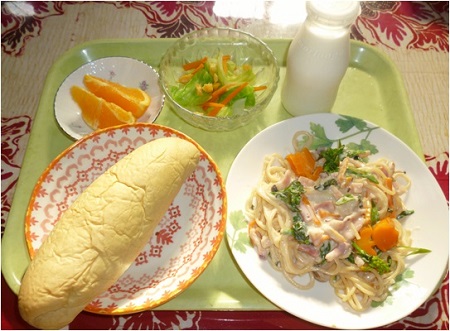 給食の写真