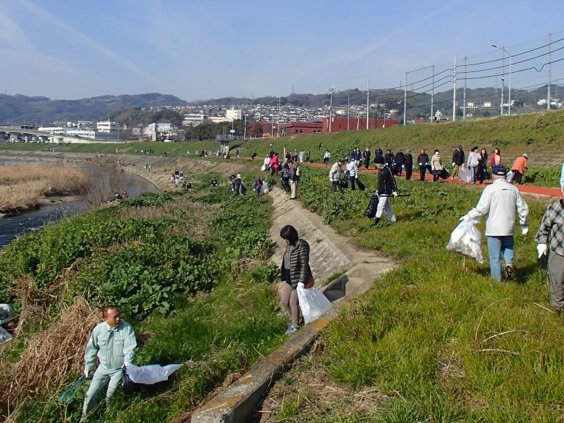 三郷町・大和川