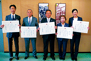 受賞企業の皆さん