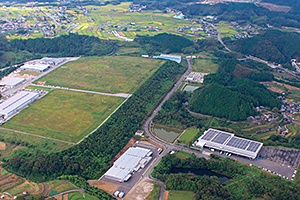 企業立地が進む南大和テクノタウン