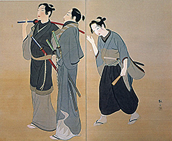 《入相（いりあい）告ぐる頃》部分