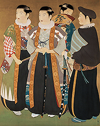 《伊東マンショの像(天正遣欧使節)》