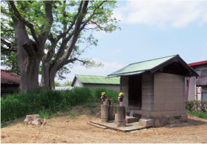 聖徳太子ゆかりのタカ塚