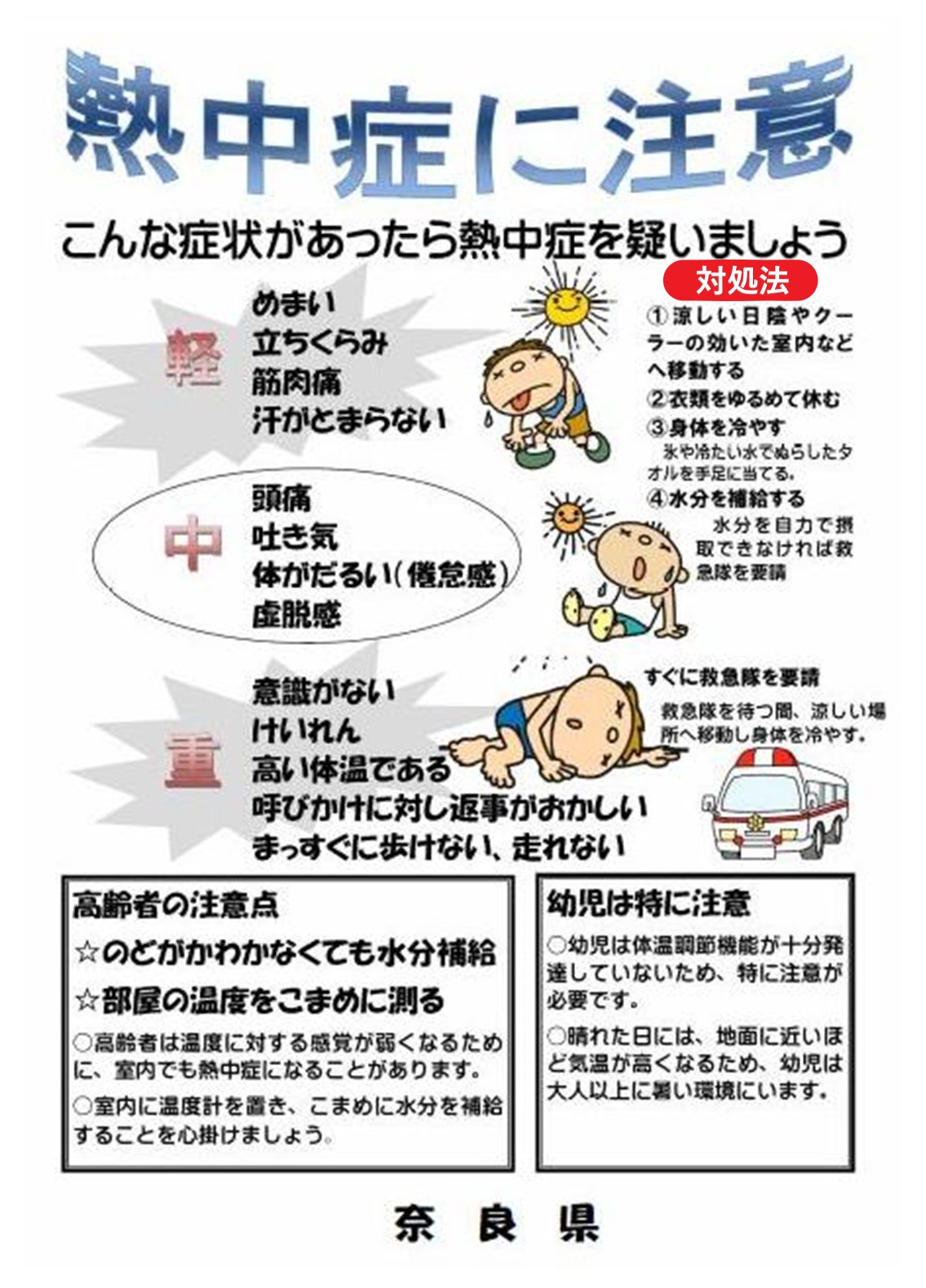 熱中症に注意(画像)