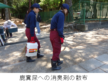 鹿糞尿消臭
