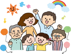 支援イラスト