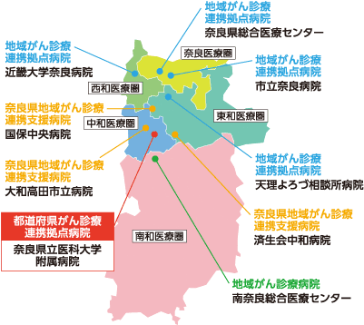 県内のがん診療の拠点