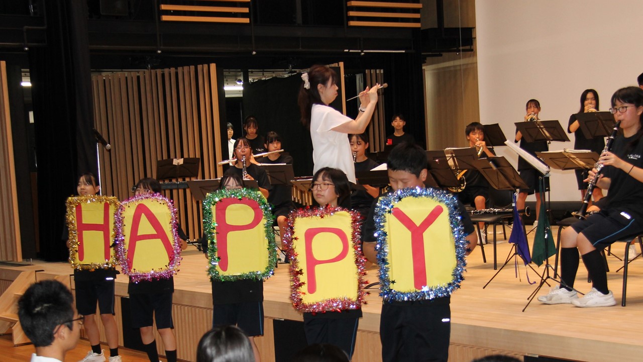 天理市立南中学校吹奏学部による演奏2