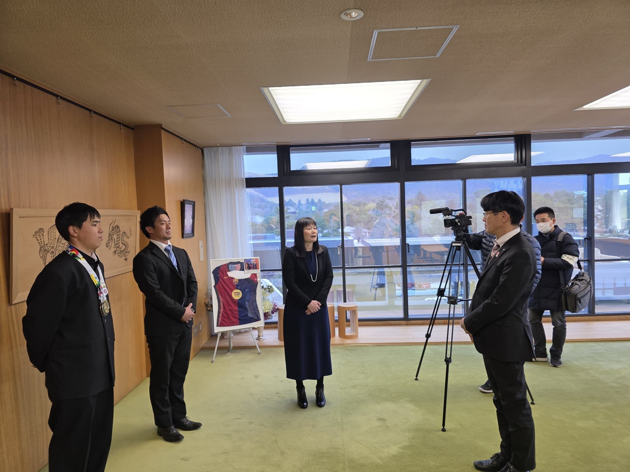 表敬訪問