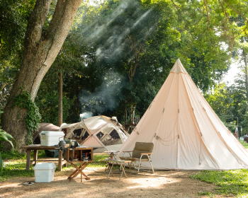 キャンプの写真